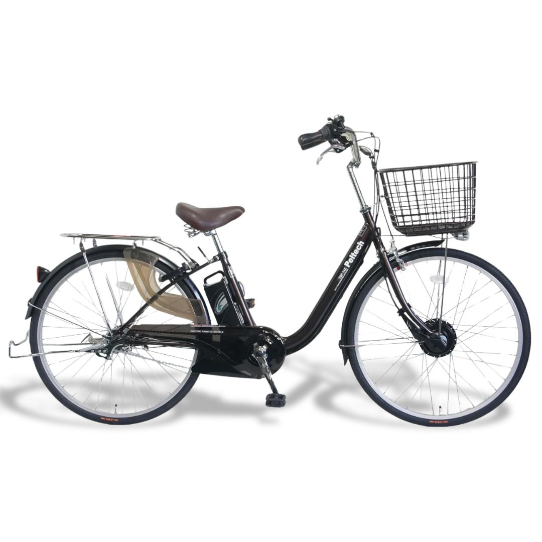 【100%完成車納品】 26インチ 内装3段変速 電動アシスト自転車 (TDF-14Z)*販売証明書付き