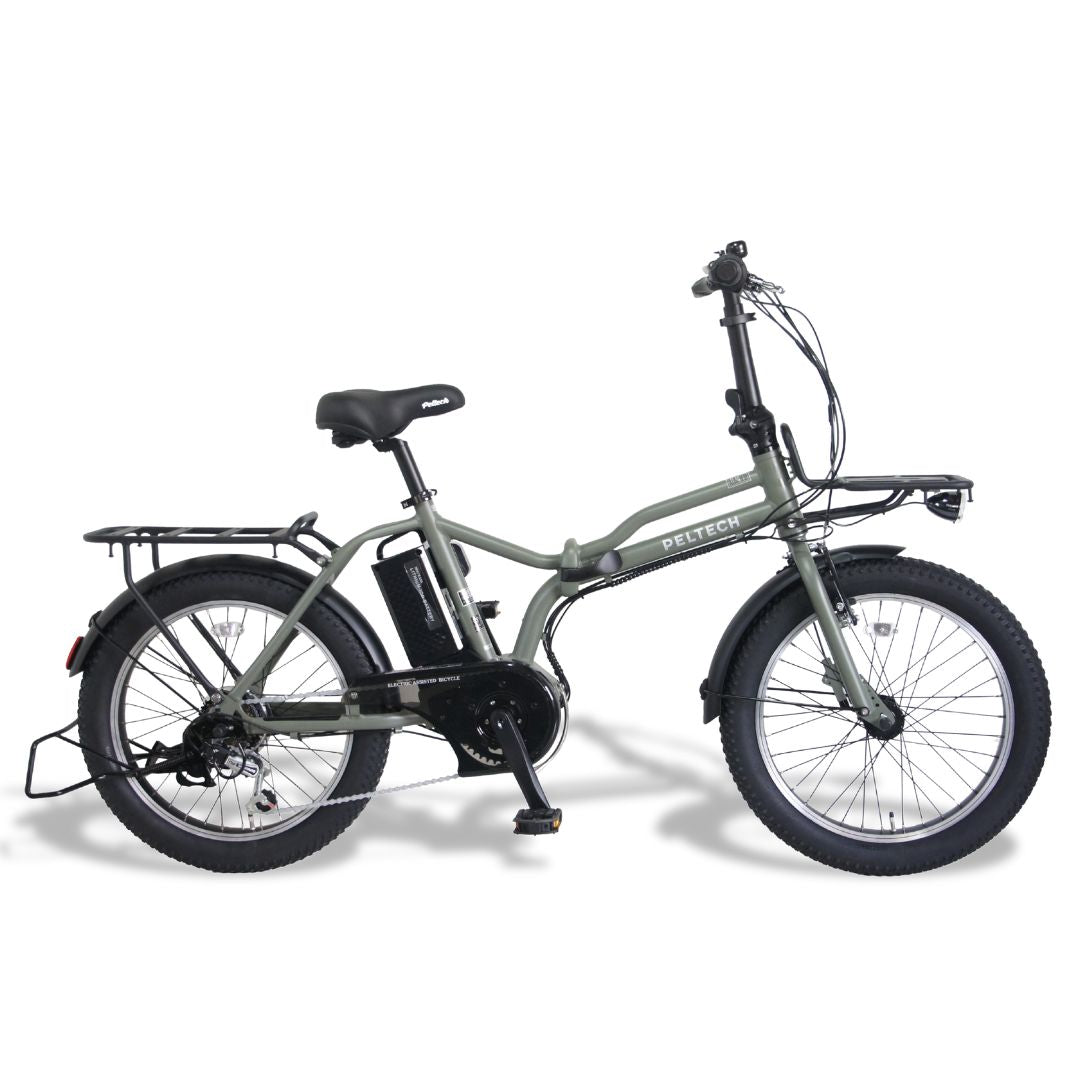 PELTECH X-Adventure 20インチ 折り畳み 電動アシスト自転車 外装6段変速ハイパワーモデル 【簡易組立必要品】(TDN-246L) *販売証明書付き
