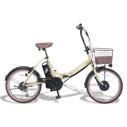 【限定モデル】20インチ 折り畳み 電動アシスト自転車 外装6段変速 【簡易組立必要品】(TDN-206LD) *販売証明書付き