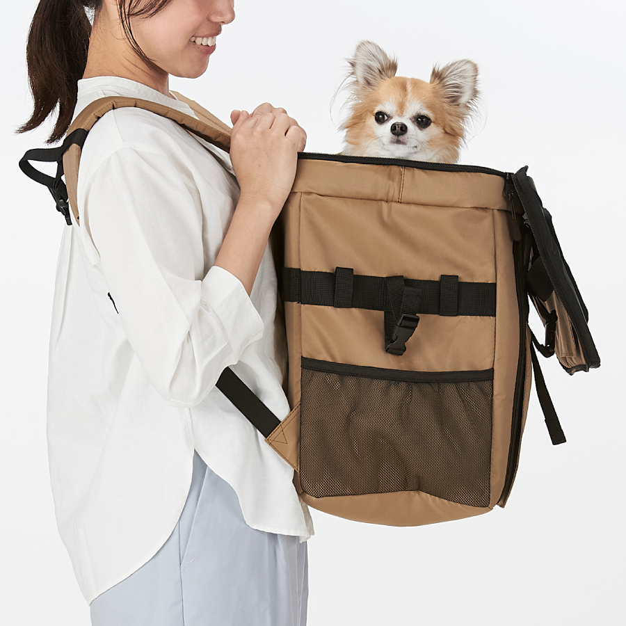 【PELTECHおすすめ品】ペットキャリー リュックサック PET-001 小型犬・猫用