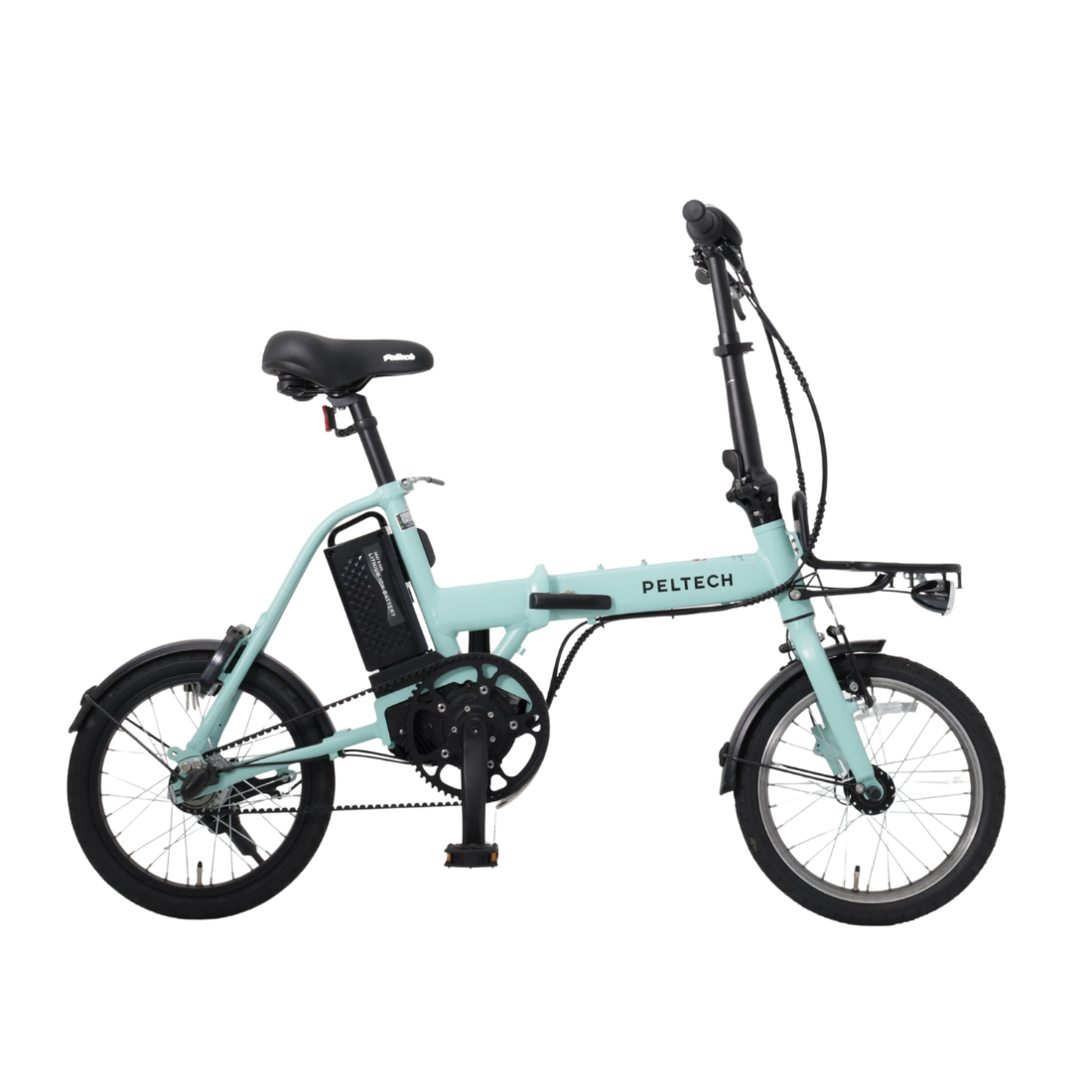 予約販売】PELTECH X-MINI 16インチ 折り畳み 電動アシスト自転車 内装