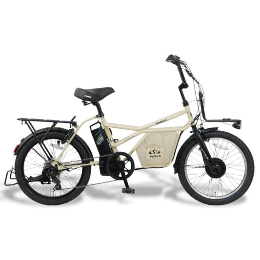 【100%完成納品】【ノーパンク】PELTECH(ペルテック) GRC-515LN  電動アシストeカーゴバイク 20インチ 外装7段 ＊販売証明書付き