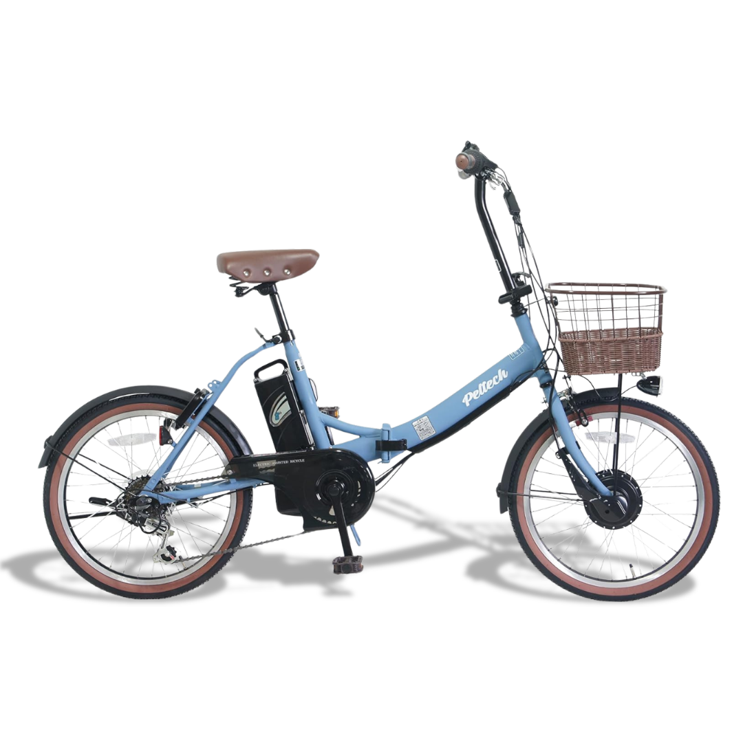 【即乘】送料無料e-Drip 折り畳み電動アシスト自転車 6速 20インチ Air 20 Ultra 折りたたみ電動アシスト自転車 世界初、3段階