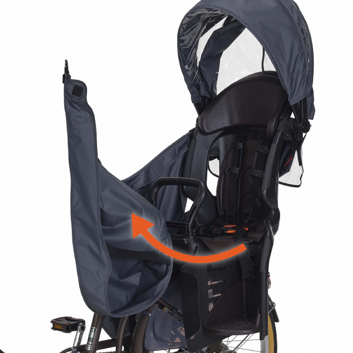 PELTECH 子乗せ用レインカバー “ルーフキッズC” リヤチャイルドシート用レインカバー RCR-012 (RBC-015DX専用アタッチメント付き)