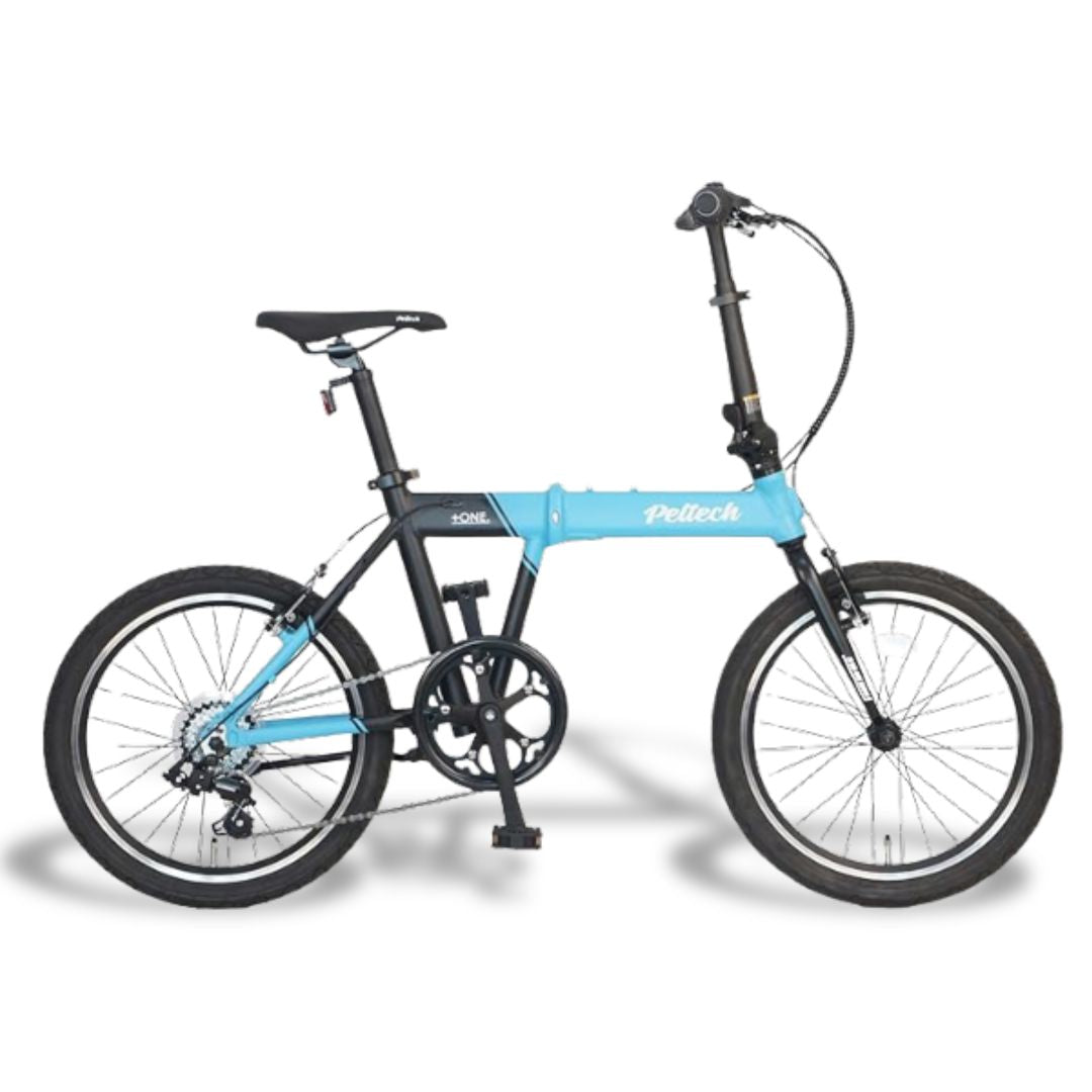 PELTECH Flip one 軽量アルミ折り畳み自転車 総重量11.8㎏ 20インチ外装7段 FP-207S