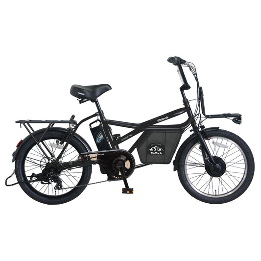 【100%完成納品】PELTECH(ペルテック) GRC-515L 電動アシストeカーゴバイク 20インチ 外装7段 ＊販売証明書付き