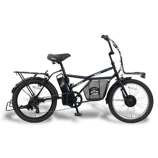 【100%完成納品】PELTECH(ペルテック) GRC-515L 電動アシストeカーゴバイク 20インチ 外装7段 ＊販売証明書付き