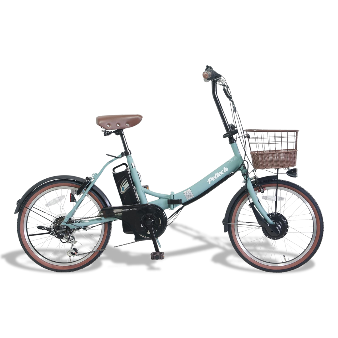 限定モデル】20インチ 折り畳み 電動アシスト自転車 外装6段変速