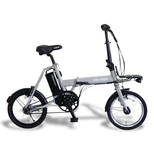 PELTECH X-MINI 16インチ 折り畳み 電動アシスト自転車 内装3段変速ハイパワーモデル 【簡易組立必要品】(XRC-163L)　 ＊販売証明書付き